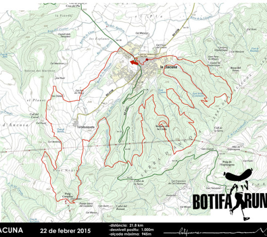 MAPA  Botifarunner 2015